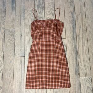 Orange Fall dress from Aeropostale